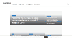 Desktop Screenshot of esoterya.com